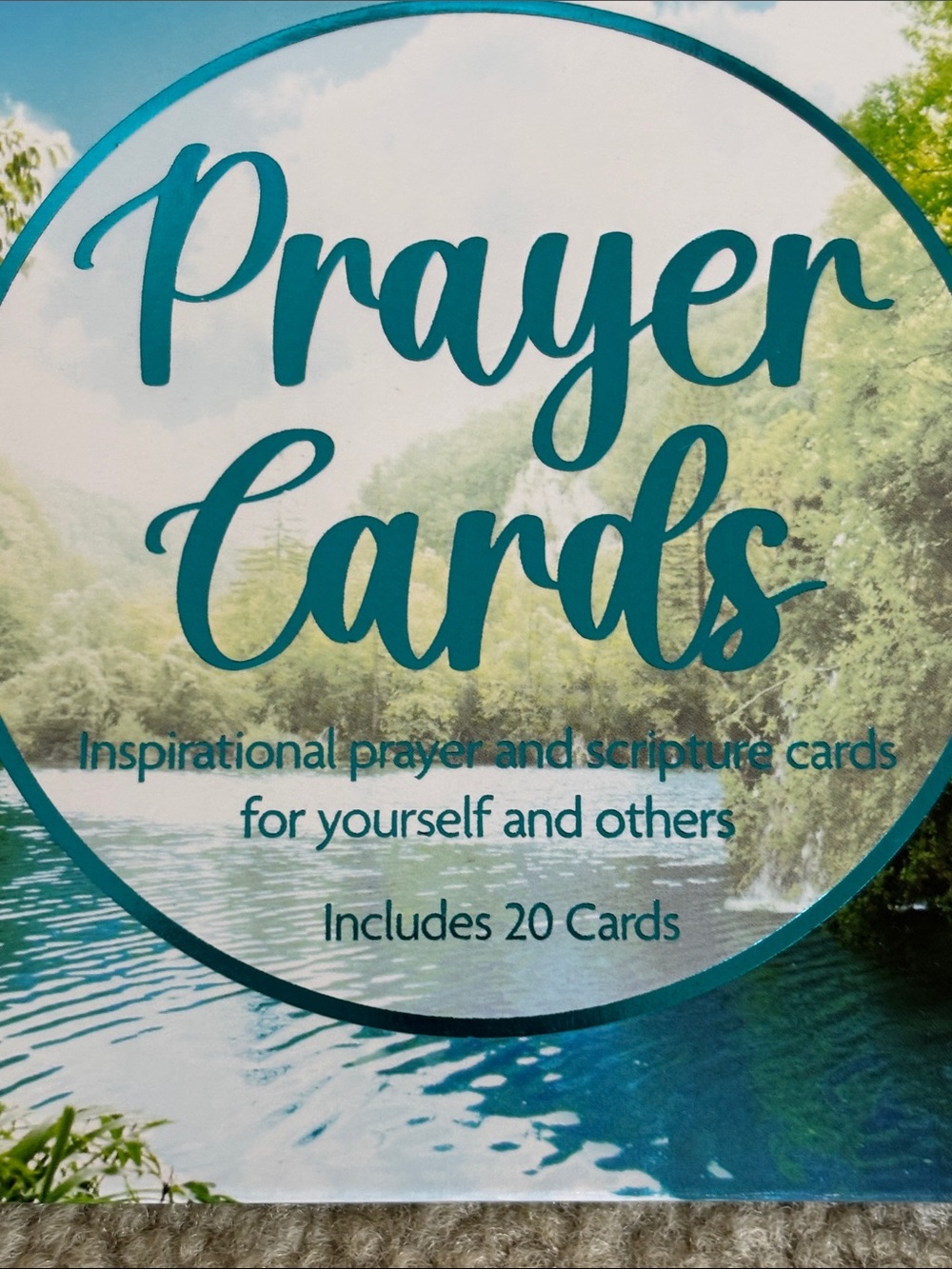 NWT Choose Joy Inspirational Journal/Prayer Cards/Peace Magnet - Picture 7 of 8